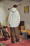 Wind Puppy Embroidered Hood Zip-Up