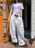 Nick Belted Parachute Nylon Pants