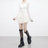 Micken lace knee socks