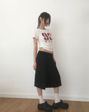 Glee Number Printing Short Sleeve T-Shirt