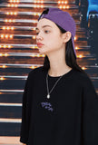 Non Slip Embroidery Short Sleeve T-shirt