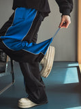 Pian Wide Color Matching Track Pants