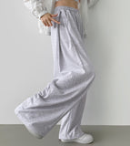 Lower Body Cover Side Pleated Wide Fit Training Pants