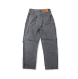 Pigment Washing Denim Cut Out Pants