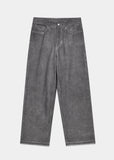 FRAY WASHING DENIM PANTS