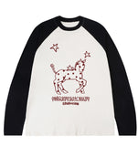 DOT PONY Vintage Raglan Long Sleeve T-Shirt