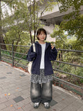[unisex] Harui Cotton Button Over Hood Jacket
