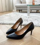 Sayra Cowhide Stiletto Heel Shoes