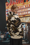 [2-WAY] Camo Heavy Overfit Hood Zip-Up