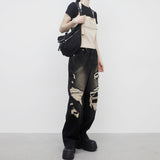 (Unisex) Letian vintage denim pants