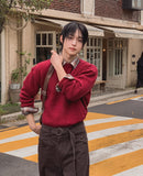 Moden Wool Hacci Round Knit