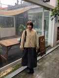 Pkiden Bokashi Knit Over Cardigan