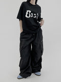 Temp zipper nylon cargo pants