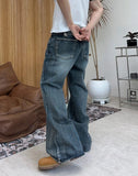 Lark Vintage Washed Flare Denim