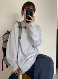 [unisex] Mibilo Color Over Long Sleeve Tee