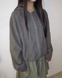 [MADE] Lunin Frill String Hooded Windbreaker Jacket