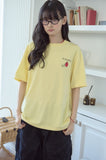 Strawberry Band Short Sleeve Tee
