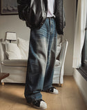 Dean Tiger Balloon Denim Pants