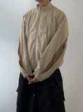Curve Incision Zipper Jumper