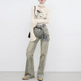 [NONCODE] Fion Maxi Bootcut Pants