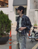 Cony Linen Crop Check Shirt