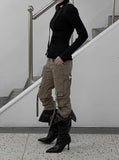 Seron Muffler Knit T-shirt