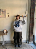 [unisex] Dokiri Lettering Brushed Hoodie