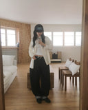 Cozzle Wide Raw Denim Pants