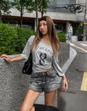 Eight Off Shoulder Over Short Sleeve