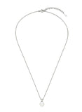 Essence Silver (W) Moissanite Freshwater Pearl Necklace 8mm