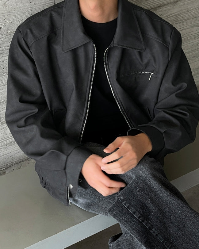【MODERNIF】Bern Vintage Leather Jacket modernif (モダンイフ) - ベルンビンテージレザージャケット