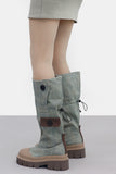 Poeul String Denim Boots