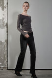 SCULPT DENIM PANTS