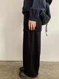 Anka Layered Wrap Skirt Pants