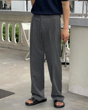 Bern pintuck wide slacks