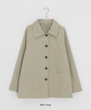 Hitali Cotton Trench Half Jacket