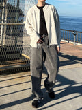 Damage Zip-up Knit