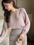 Genua Tweed H-Line Skirt