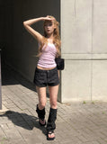 Toki Raw Denim Non-Fade Micro Shorts