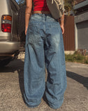 Soma Chain Balloon Denim Pants