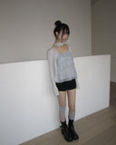 Juten Frill Bustier Sleeveless Blouse