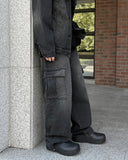 Thirth denim cargo pants