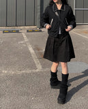 Watson Midi Pintuck Skirt