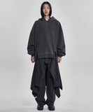 Twofold Wide Washed Hoodie