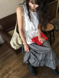Sendo Diamond Embossed Cotton Shoulder Bag