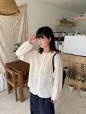 [BAONHAUS] Wens Round Blouse