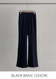 Rebelo High Waist Brushed Bootcut Banding Pants