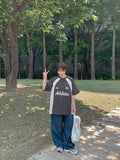 Banboss Summer Color Matching Over Short Sleeve Tee