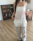 Sakan Frill Tiered Bustier Sleeveless