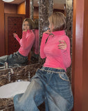 [1+1] Merry Glam Turtleneck Long-Sleeved T-Shirt